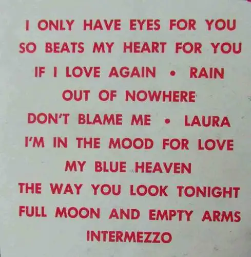 LP Paul Weston: Music For Dreaming (Capitol T 222) US