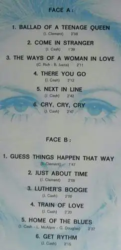 LP Johnny Cash (Cathala BLP 100.011) F 1964