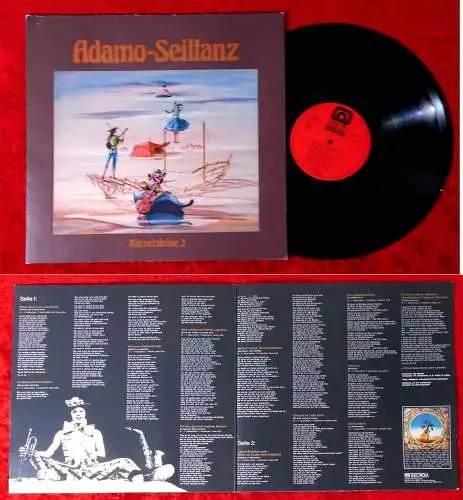 LP Adamo: Seiltanz  - Kieselsteine 2 (Hör Zu SHZE 412) D 1974