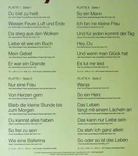 2LP Margot Werner: Stargala (Polydor 2664 185) Signiert 1986