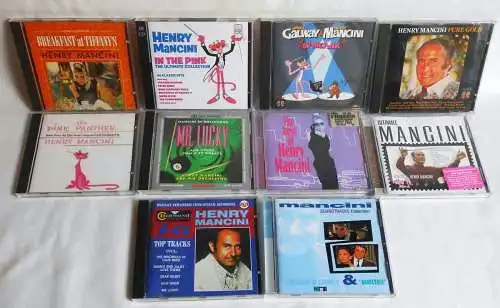11 CD´s  Henry Mancini  - Sammlung -