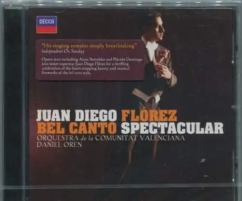 CD Juan Diego Florez: Bel Canto Spectacular (Decca) 2008