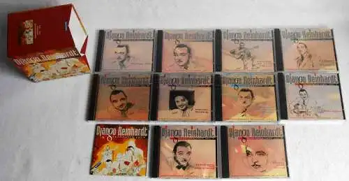 10CD Box Django Reinhardt: Djangology  1936 - 1948 (w/ 70 page Booklet) (EMI) 