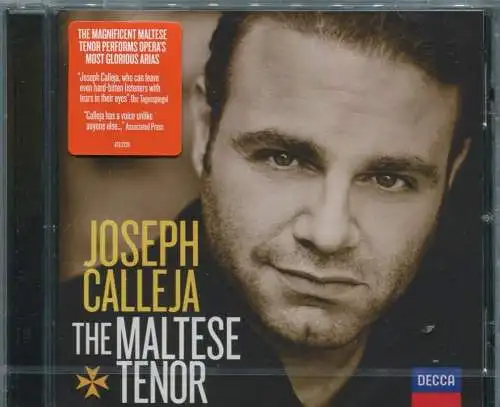 CD Joseph Calleja: The Maltese Tenor (Decca) 2011