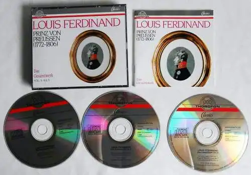 3CD Box Louis Ferdinand Prinz von Preussen Das Gesamtwerk Vol. 1 & 2