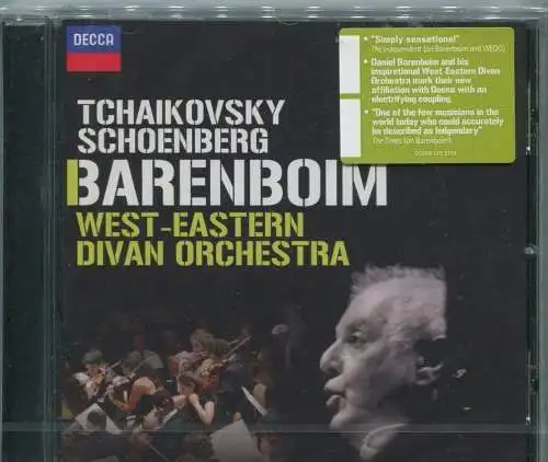 CD Daniel Barenboim: Tschaikovsky Schoenberg (Decca) 2011