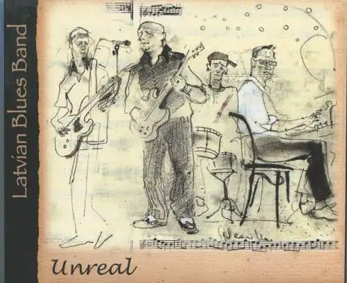 CD Latvina Blues Band: Unreal (2009)