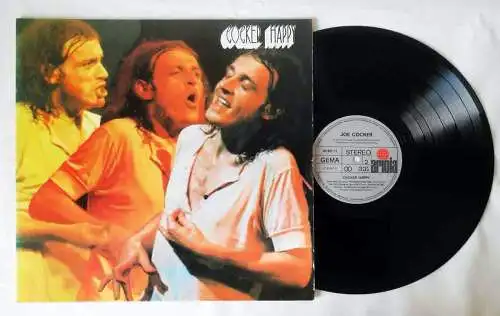 LP Joe Cocker: Happy (Ariola 80 997 IT) D 1971