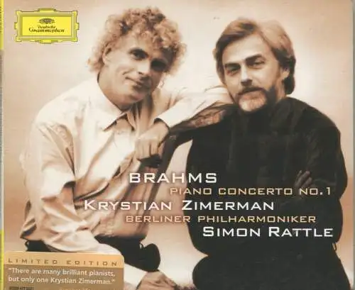 CD Krystian Zimerman / Simon Rattle: Brahms Piano Concerto No.1 (DGG) 2005