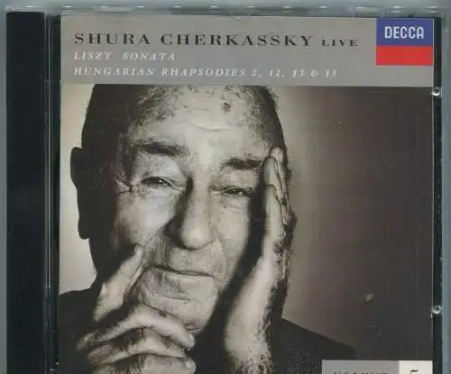 CD Shura Cherkassky: Liszt Sonata (Decca) 1994