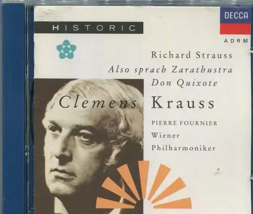 CD Clemens Krauss: Strauss - Also sprach Zarathustra (Decca) 1990