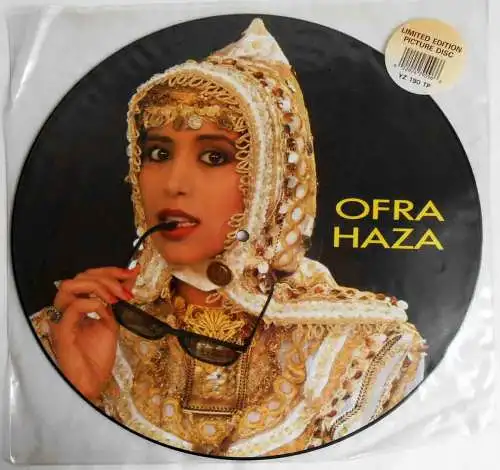 Picture Disc Ofra Haza: Im Nin Alu (Full Mix) (WEA YZ 190 TP) Limited Edition 