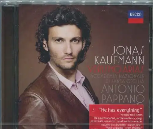 CD Jonas Kaufmann: Verismo Arias (Decca) 2010
