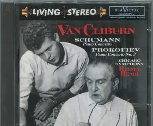 CD Van Cliburn & Fritz Reiner: Schumann Prokofiev (RCA Living Stereo)