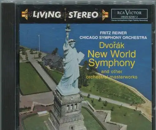 CD Fritz Reiner: Dvorak - New World Symphony (RCA Living Stereo) 1995