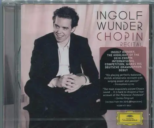 CD Ingolf Wunder: Chopin Recital (DGG) 2011