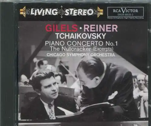 CD Emil Gilels & Fritz Reiner: Tchaikovsky Piano Concerto (RCA Living Stereo)