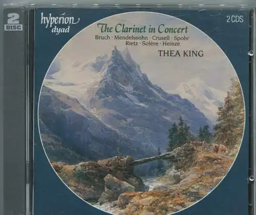 2CD Thea King: Clarinet In Concert (Hyperion) 1997