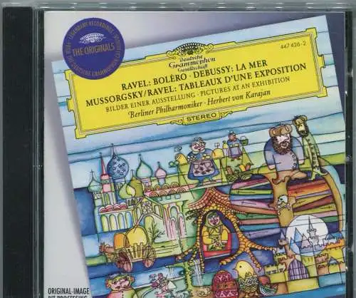 CD Herbert von Karajan: Ravel - Bolero / Debussy - La Mer  (DGG)