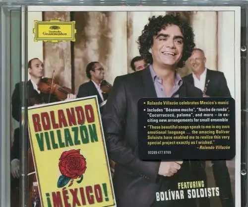 CD Rolando Villazon: Mexico (DGG) 2010