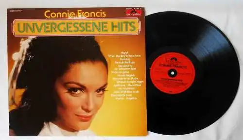 LP Connie Francis: Unvergessene Hits (Polydor 30 189 5) Club Edition D 1980