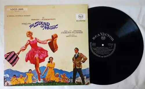 LP The Sound of Music - Julie Andrews (RCA Victor LOCD-2005) DeLuxe  D 1965