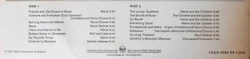 LP The Sound of Music - Julie Andrews (RCA Victor LOCD-2005) DeLuxe  D 1965