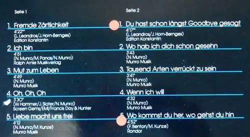 LP Vicky Leandros: Ich bin Ich (Avon INT 161 560) D 1988