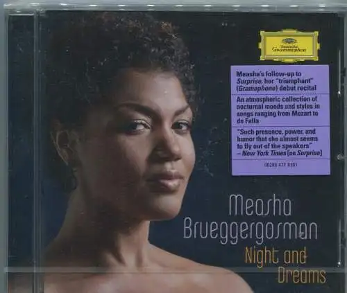 CD Measha Brueggergosman: Night and Dreams (DGG) 2010