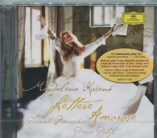 CD Magdalena Kozena: Lettere Amorose (DGG) 2010