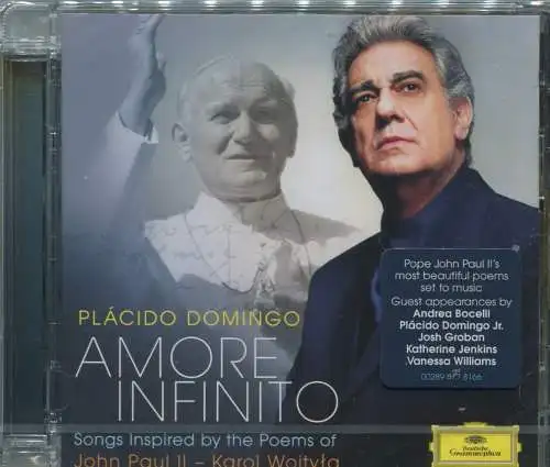 CD Placido Domingo: Amore Infinito (DGG) 2008