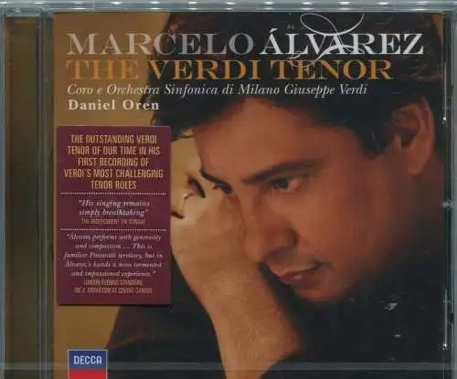 CD Marcelo Alvarez: The Verdi Tenor (Decca) 2009