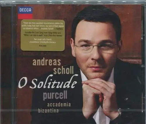 CD Andreas Scholl: O Solitude (Decca) 2010