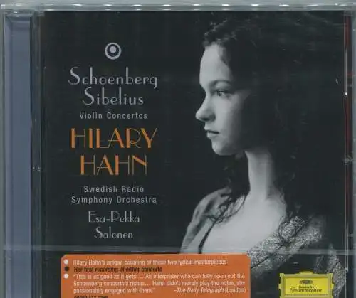 CD Hilary Hahn: Schoenberg Sibelius (DGG) 2008