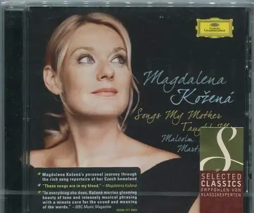 CD Magdalena Kozena: Songs My Mother Taught Me (DGG) 2008