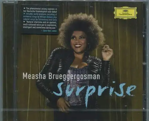 CD Measha Brueggergosman: Surprise (DGG) 2007