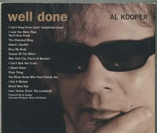 2CD Al Kooper: Rare & Well Done  (Columbia Legacy) 2017