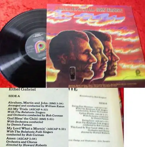 LP Harry Belafonte: Abraham Martin & John
