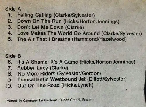 LP Hollies: The Hollies (Polydor 2383 269) D 1974