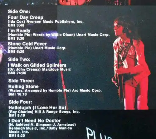2LP Humble Pie: Performance Rockin´The Filmore (A&M 85 726 XT) D 1971