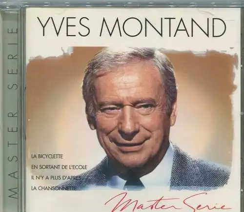 CD Yves Montand: Master Serie (PolyGram) 1998