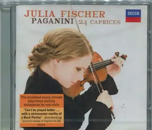 CD Julia Fischer: Paganini - 24 Caprices (Decca) 2010