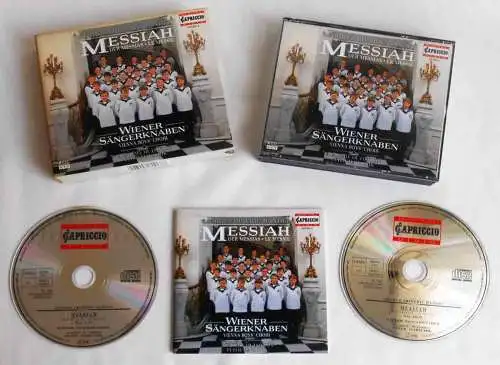 2CD Wiener Sängerknaben & Academy Of London: Messiah (Capriccio) 1995