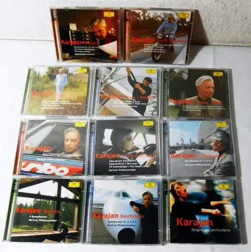 22 CD Herbert von Karajan Edition (DGG) - Sammlung -