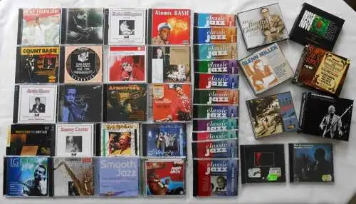 50 CD Jazz & Swing - von Django Reinhardt bis Stan Getz - Sammlung -