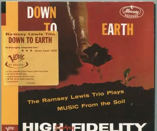 CD Ramsey Lewis Trio: Down To Earth (Verve) 1999