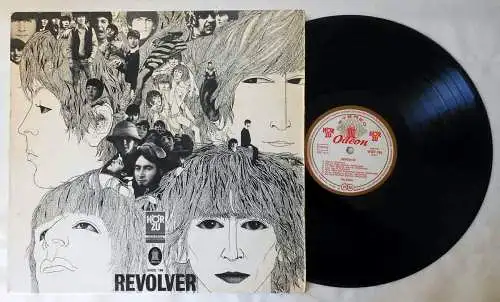 LP Beatles: Revolver (Hör Zu Odeon SHZE 186) Stereo D 1966