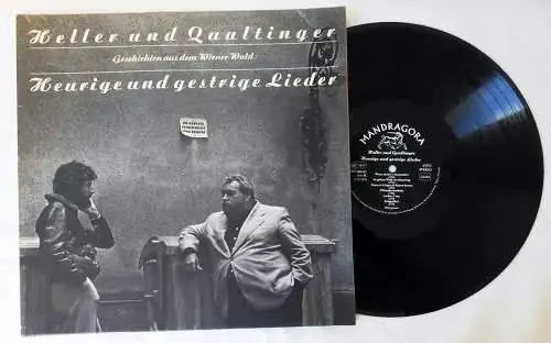 LP André Heller & Helmut Qualtinger: Heurige und gestrige Lieder (Mandragora) D