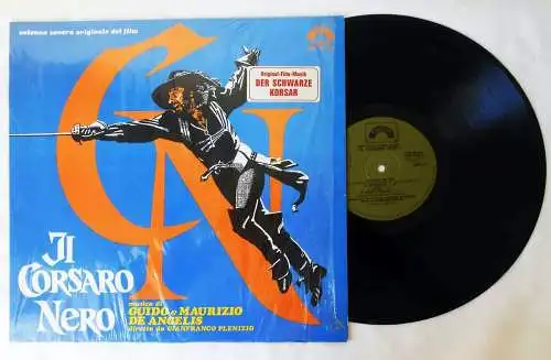 LP Guido & Maurizio de Angelis: Il Corsaro Nero - Der schwarze Korsar (Cinevox)