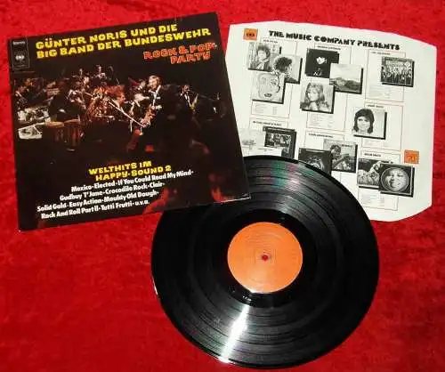 LP Günter Noris & Big Band der Bundeswehr: Rock & Pop Party 2